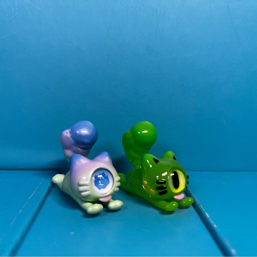 Strawberry Mousseta - Downy Pranky Paradise - 2 Miniature Cats
